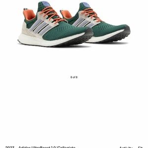 Adidas Teal and Beige Running Shoes